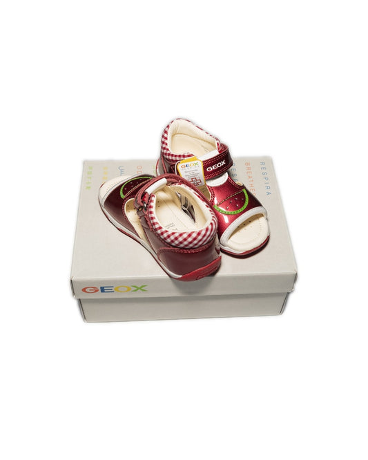 Chaussures bébé Geox- rouge